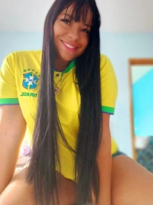 Sarah, uma modelo elegante e discreta