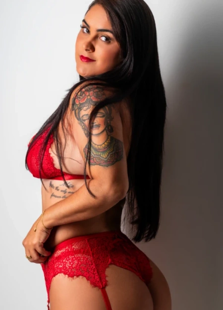 Marta, uma modelo elegante e discreta