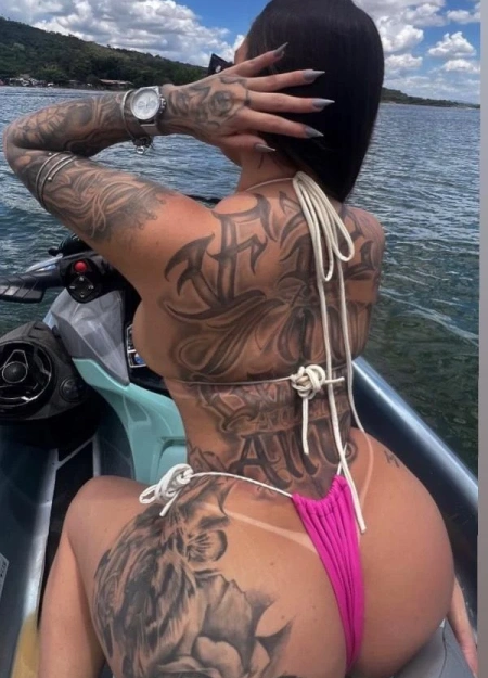 Gabriela Gues, uma modelo elegante e discreta